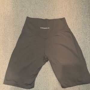 YoungLA Women's Charcoal Bike Shorts